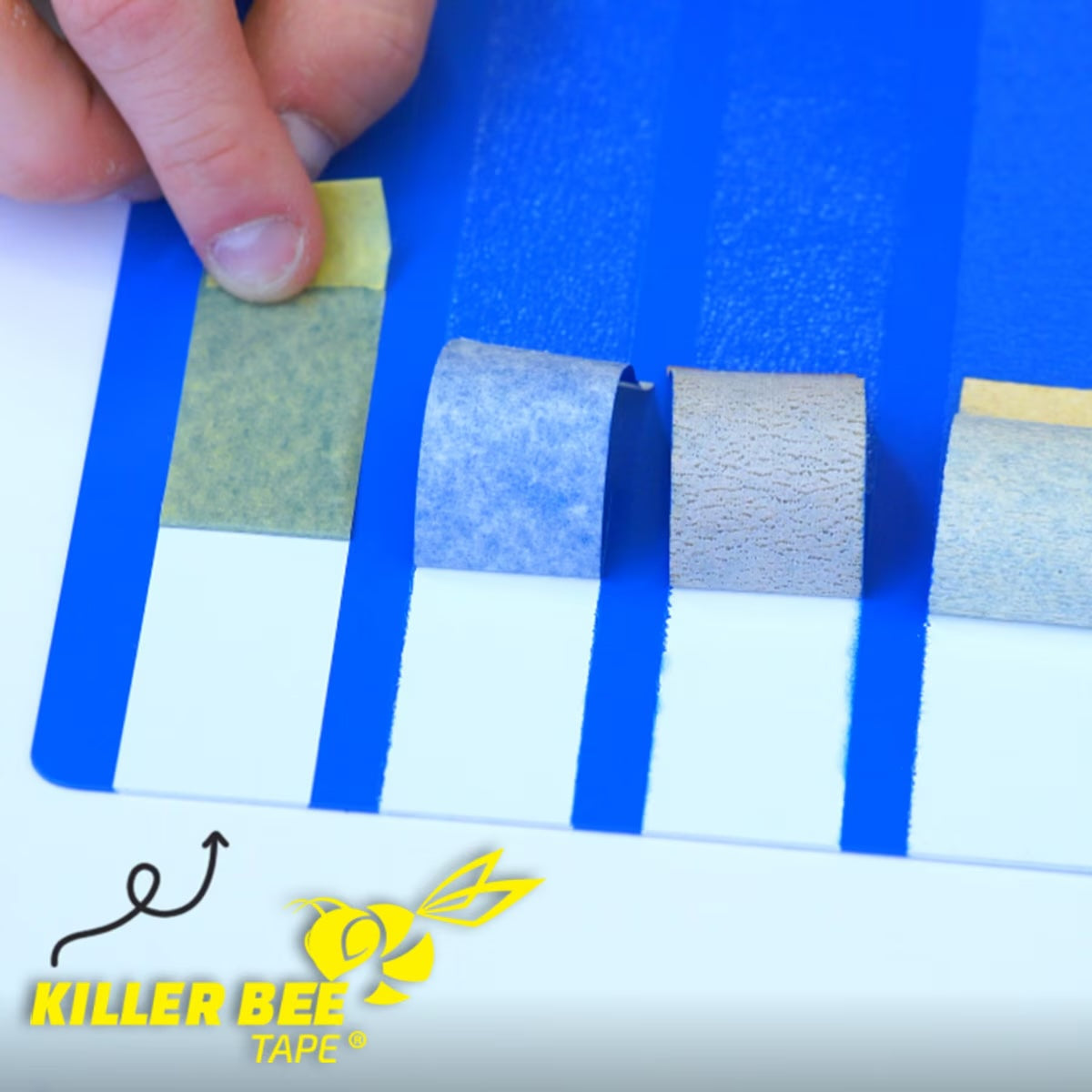 Bron Killer Bee Yellow Masking Tape – Premium Adhesion for Clean Lines