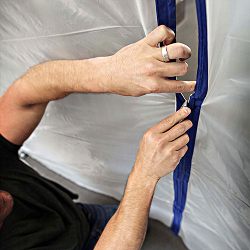 E-Z Up Magnetic Peel And Stick Zipper