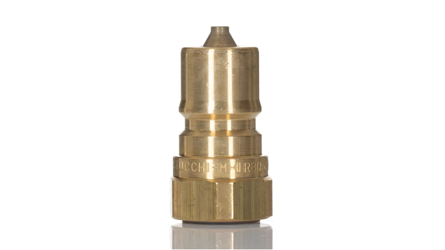 DQ3001 3/8" Brass Quick Disconnect Male Plug