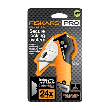 Fiskars® Pro Folding Utility Knife