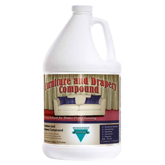 Bridgepoint Furniture & Drapery Dry Cleaning Compound – 1 Gallon RTU