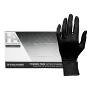 Hand Armor Nitrile Gloves Black 5Mil Powder-Free – Durable & Latex-Free