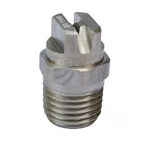 Stainless Steel VeeJet Nozzle – 1/4" MNPT, 95° Spray, 9501