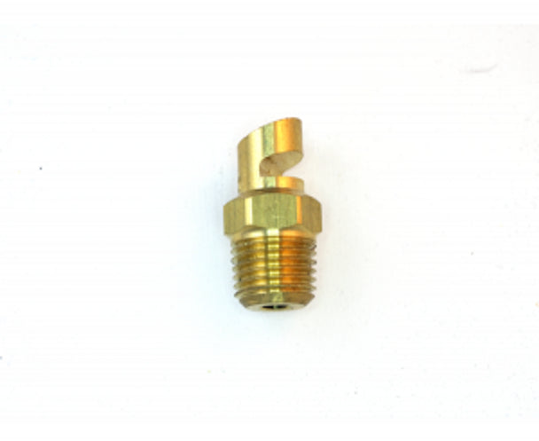 H54-K1 1/4" Brass Flood Jet Nozzle with Angle – PMF Compatible