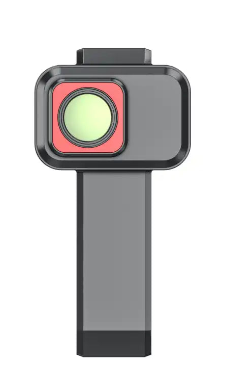 front-facing view of hikmicro p201 macro lens for pocket thermal cameras
