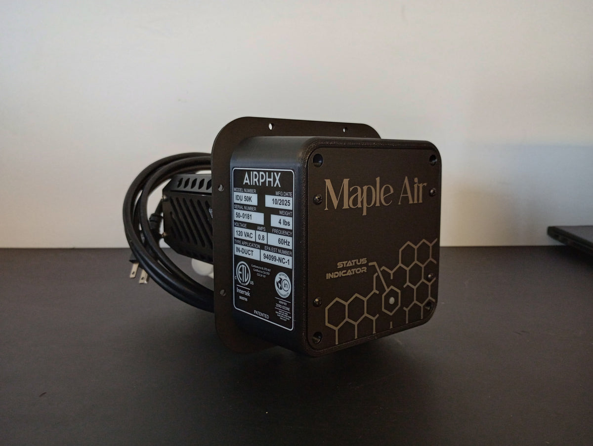 Maple Air (IDU 50K) in-duct Air Purifier