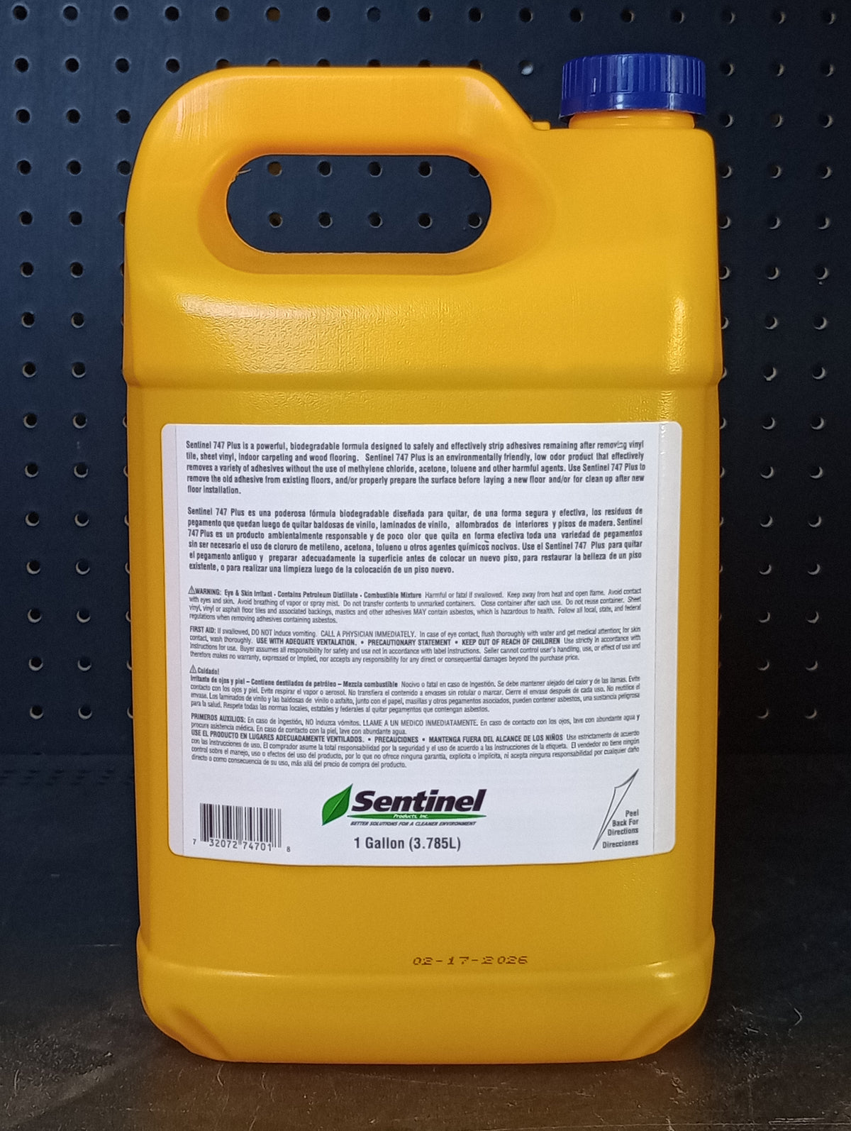Sentinel 747 Plus Adhesive/Mastic Remover