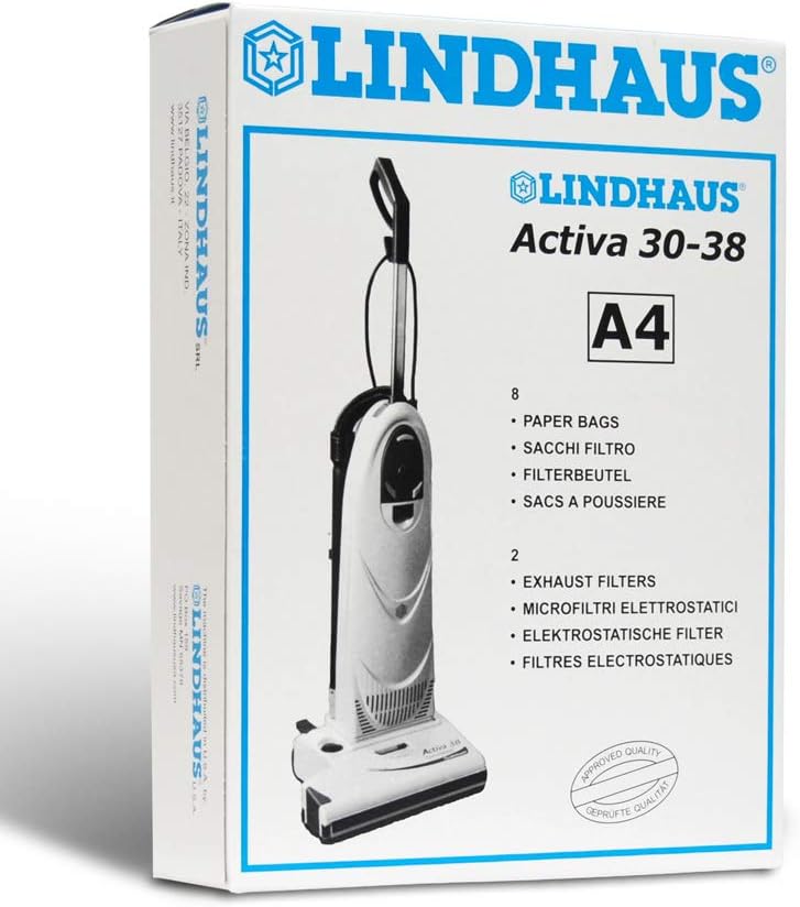 Lindhaus A4 Vacuum Bags (Pack of 8)