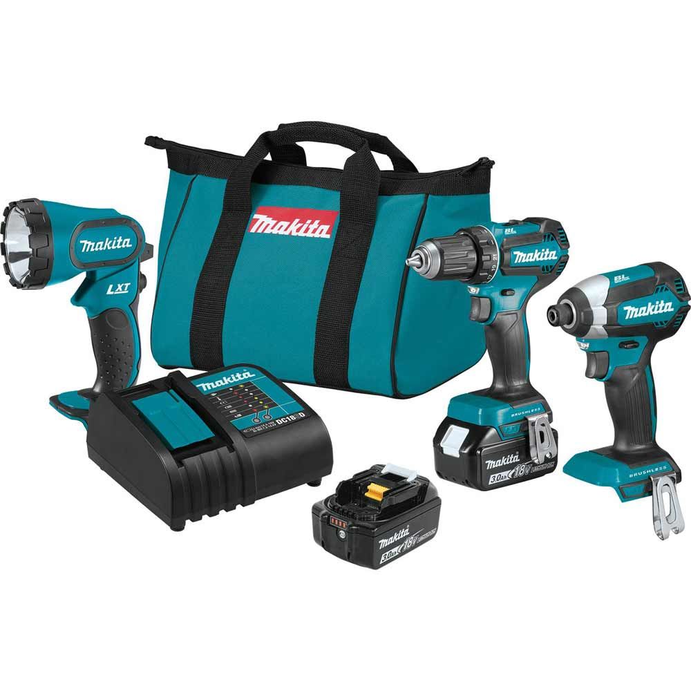 Makita 18V LXT BL Combo Kit 3pc