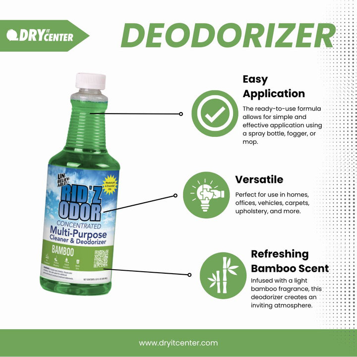 Ridz Deodorizer Bamboo 1 Quart