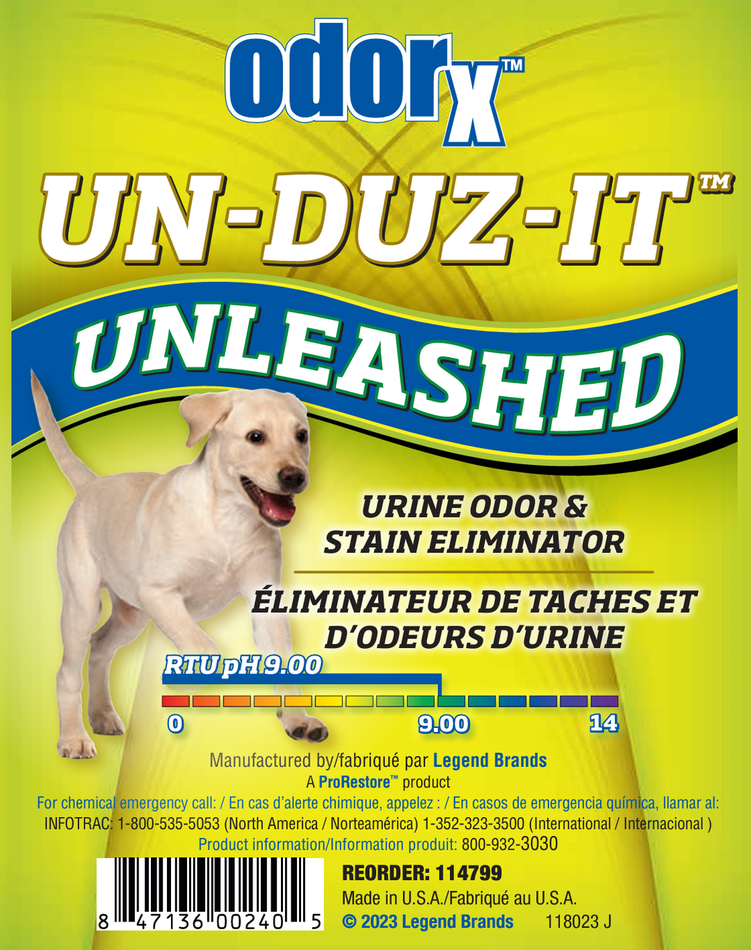 OdorX Un-Duz-It Unleashed 1 Gal