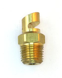 H54-K2 1/4" Brass Flood Jet Nozzle with Angle – PMF Spray Tip
