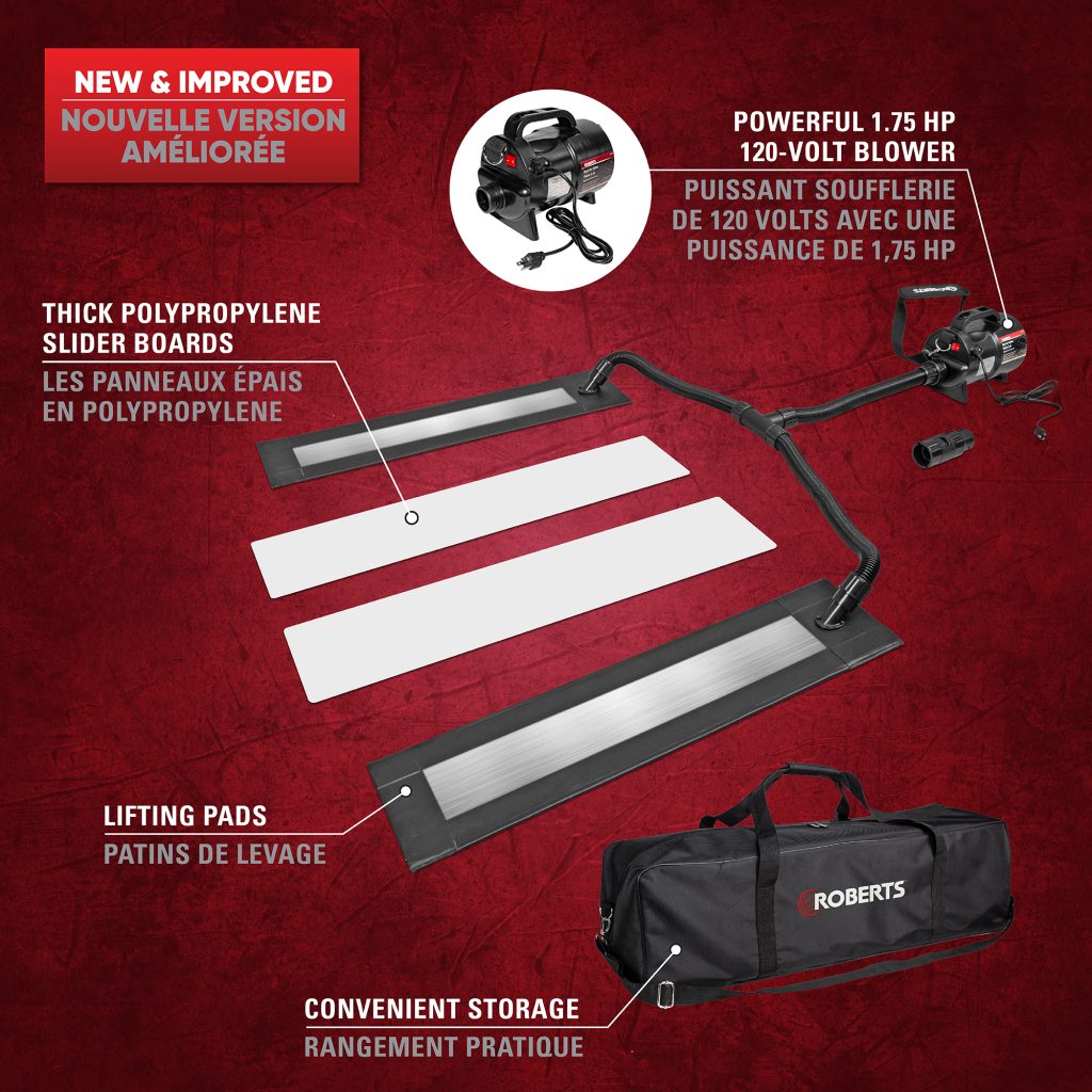 Roberts Dual Air Glider with Case