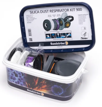 Silica dust respirator kit 900 (size Large)
