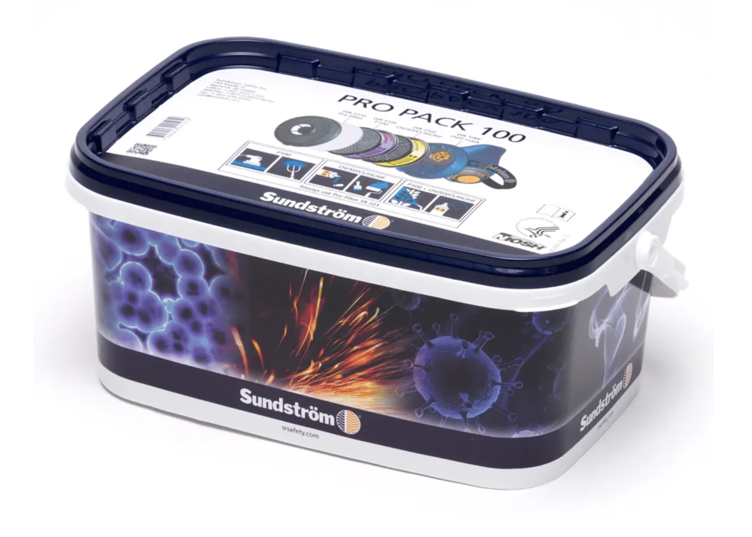 Sundstrom SR 100 Pro Pack – Half Face Respirator Kit