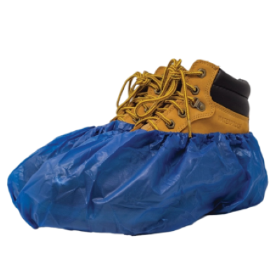 Shubee Water Proof Shoe Covers, Dark Blue (Box of 40)