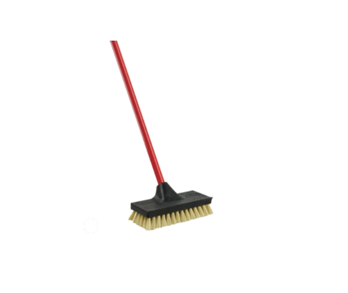 Libman 8" Acid Brush with Handle – Heavy-Duty Scrub Tool for Harsh Cleaners