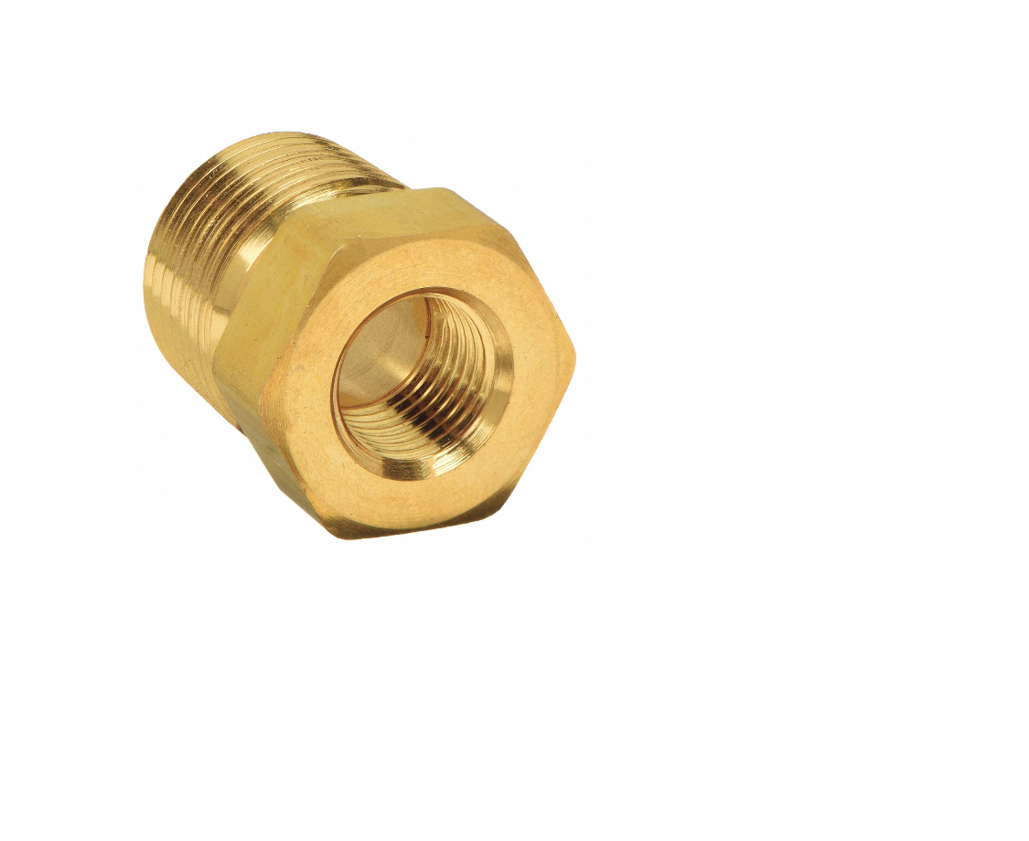 Brass Bushing H19 – 1/4" x 4/8" Reducer Fitting