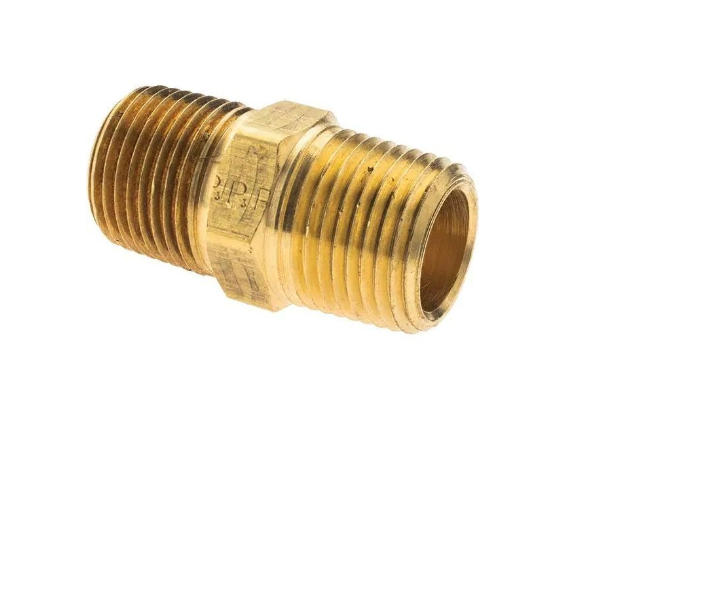 D22154 Brass Pipe Nipple 1/8" NPT
