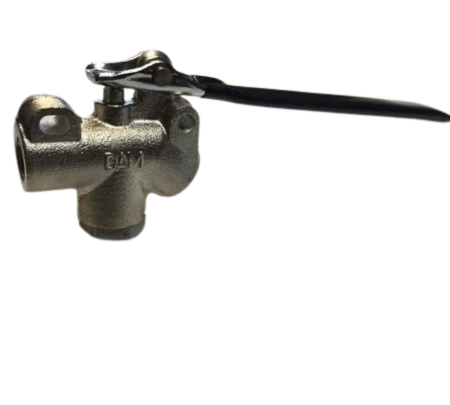 1/4" 35° Soft Touch Angle Valve NPT - Brass & Stainless Steel