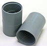 Amflex Vinyl Double Threaded Hose Connector Cuff | 1.5" Gray