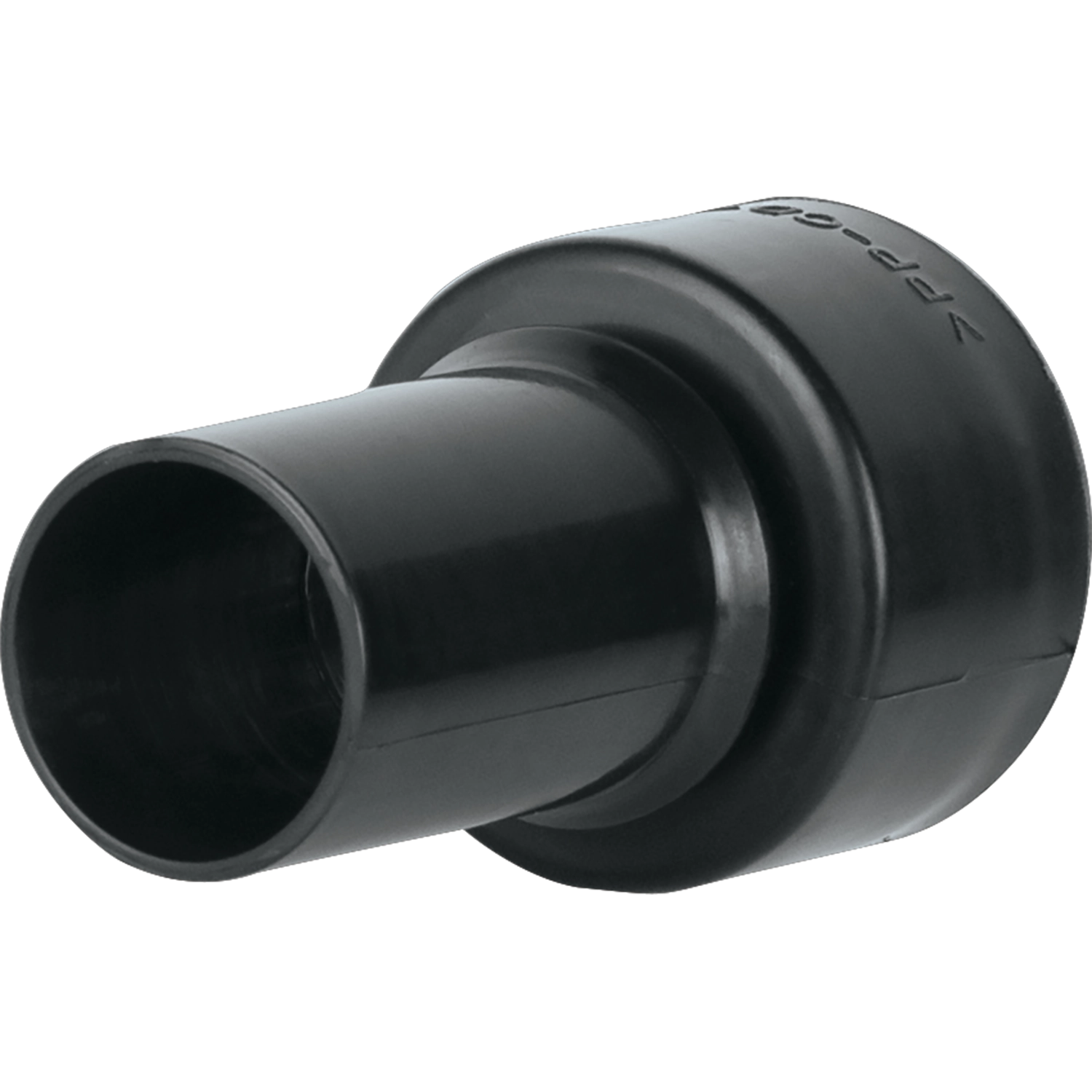 angled view of makita 22mm dust extraction adapter
