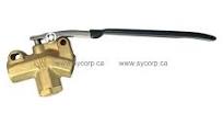 Soft Touch Lever Valve B133A – Compact Inline Flow Control