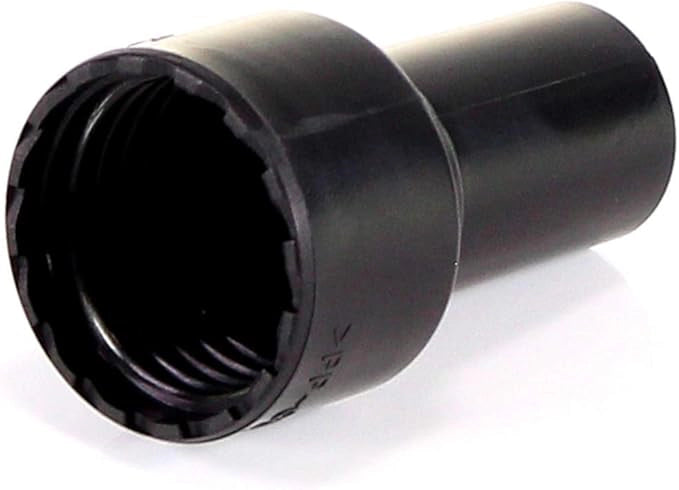 rear view of makita 22mm adapter showing back threading
