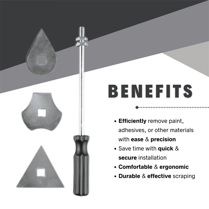 benefits of using makita scraper set for surface prep and paint removal
