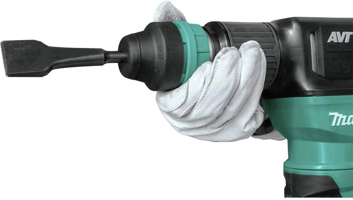 bit insertion into sds-plus chuck on makita 18v lxt avt power scraper
