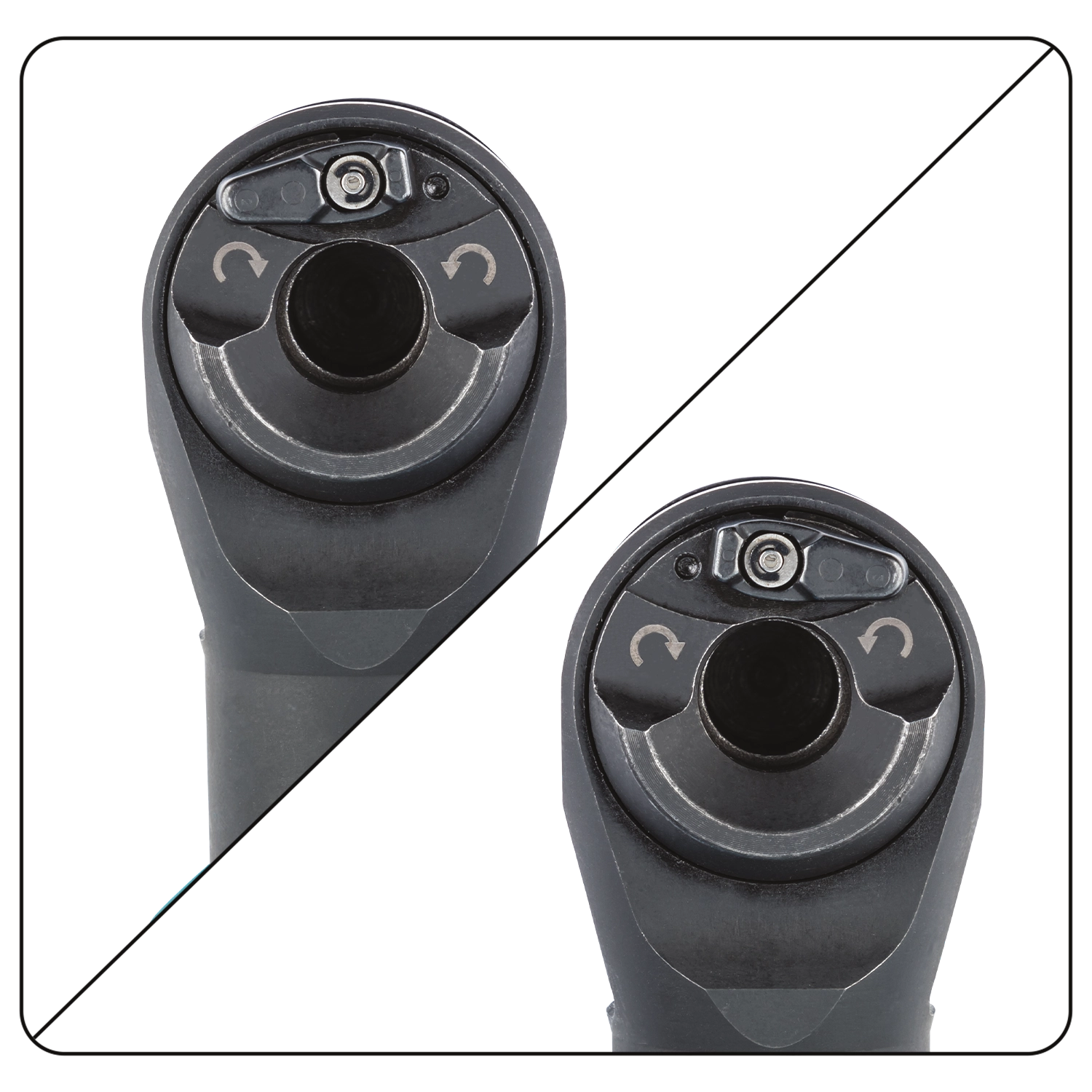 variety of bit tips compatible with makita xrw01z dual drive cordless ratchet
