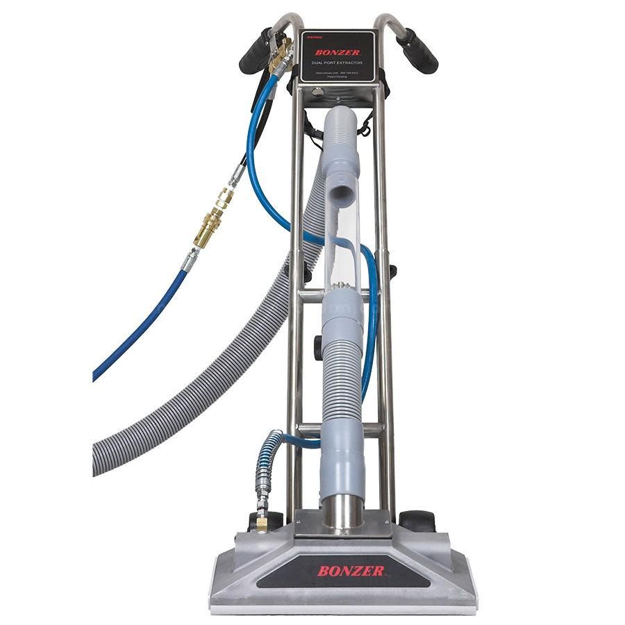 Bonzer rotary extractor demo model with telescoping handle and dual glides