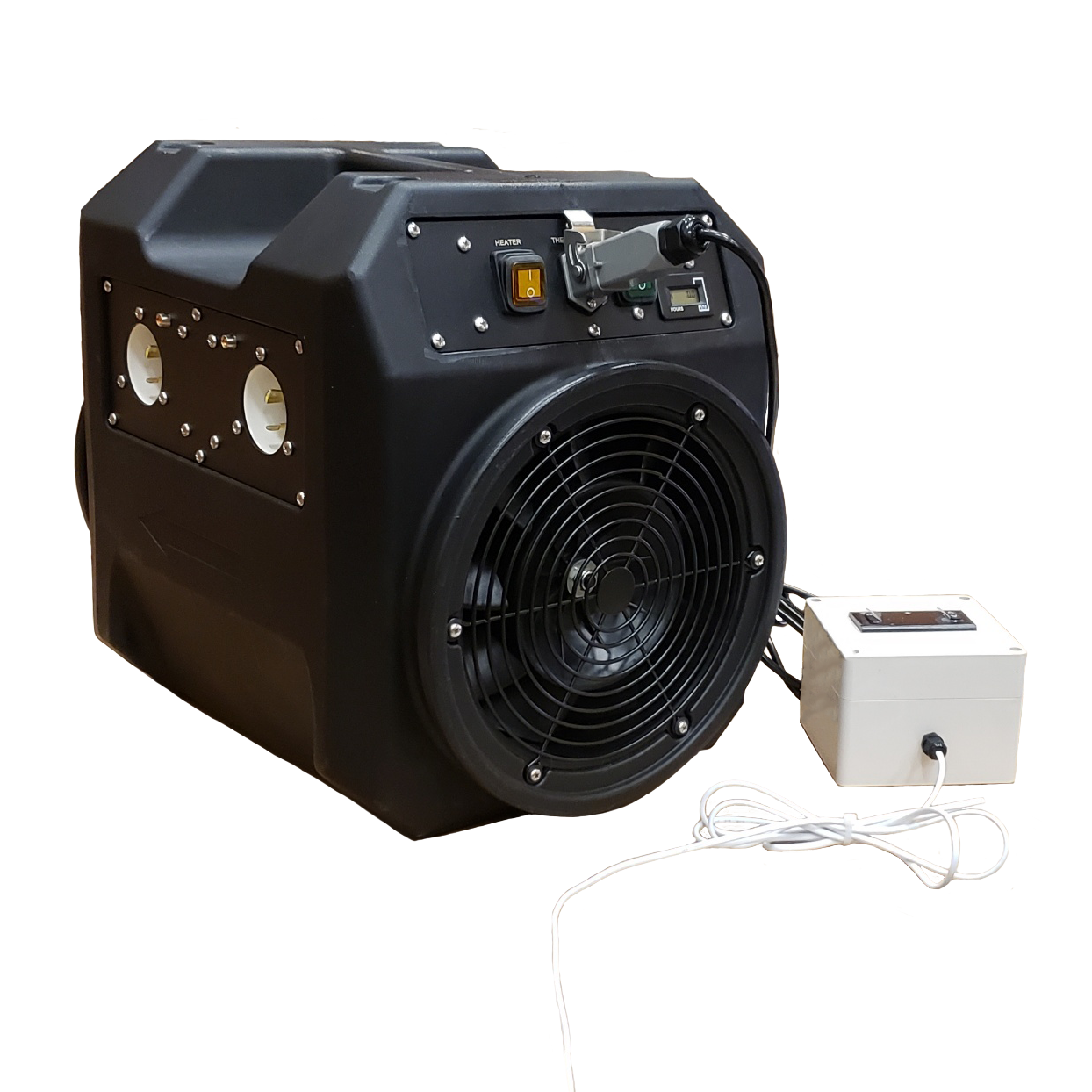 ASD Products C4-R heater with thermostat and accessories