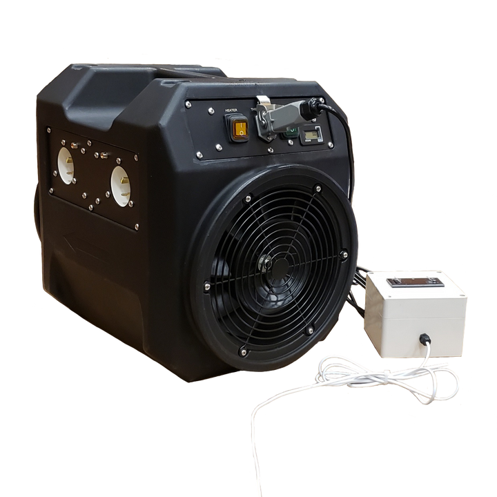 ASD Products C4-R heater with thermostat and accessories