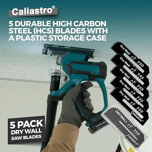 Plastic storage case for Caliastro 5-pack drywall blades
