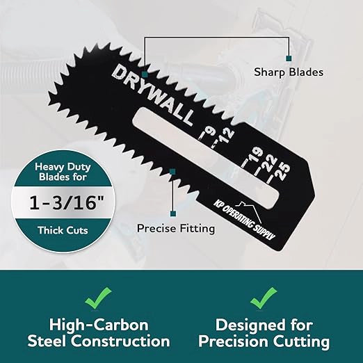 Side view showing blade thickness and sharp precision edge
