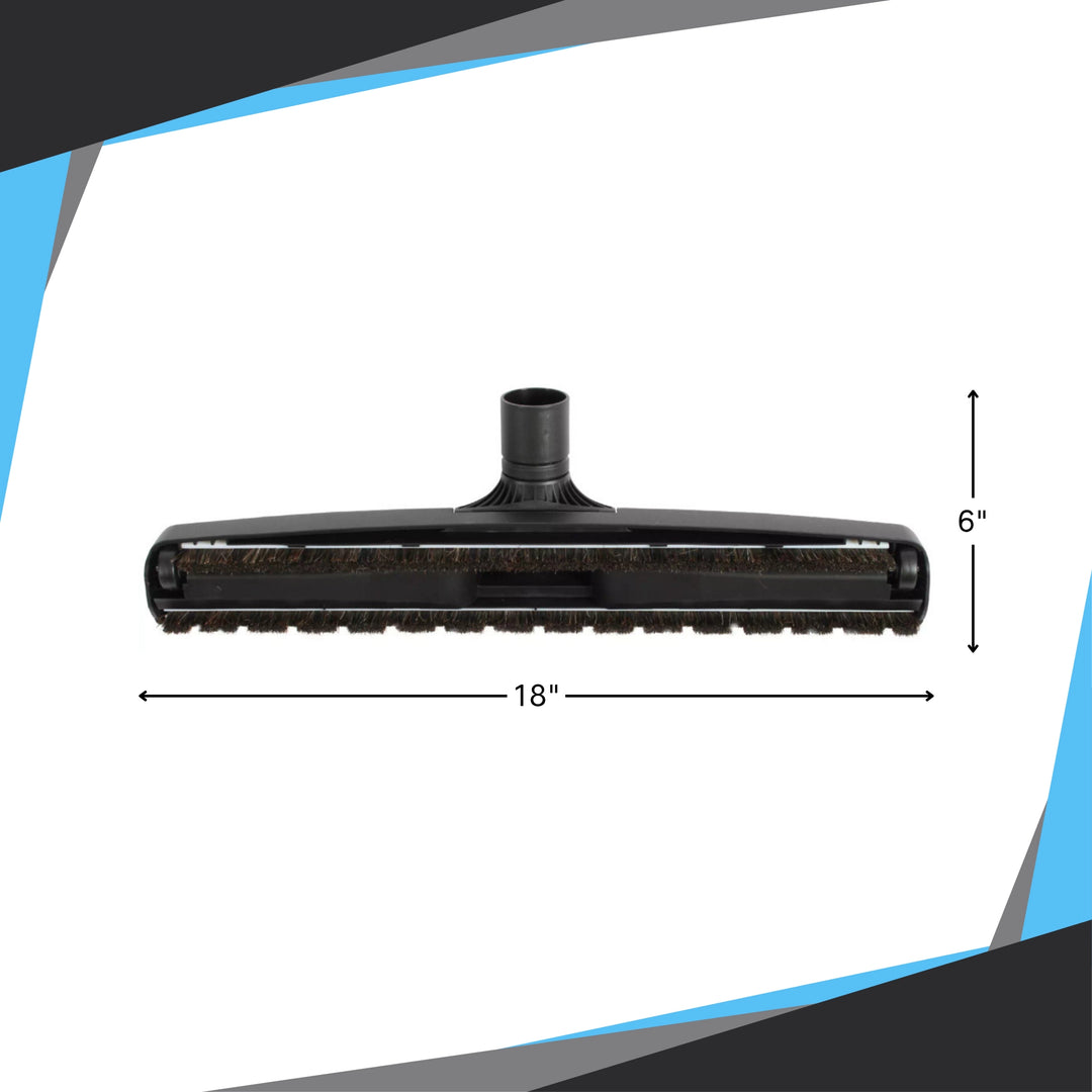 CenTec 18" brush with measurement indicators showing full scale and size
