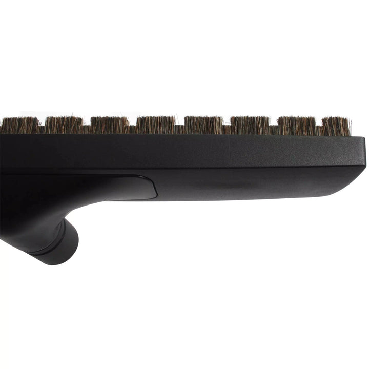 Side view of CenTec brush highlighting wheel placement and brush height
