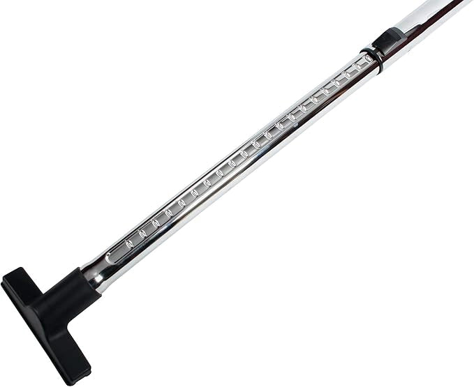 Telescopic wand fully assembled with brush head for cleaning
