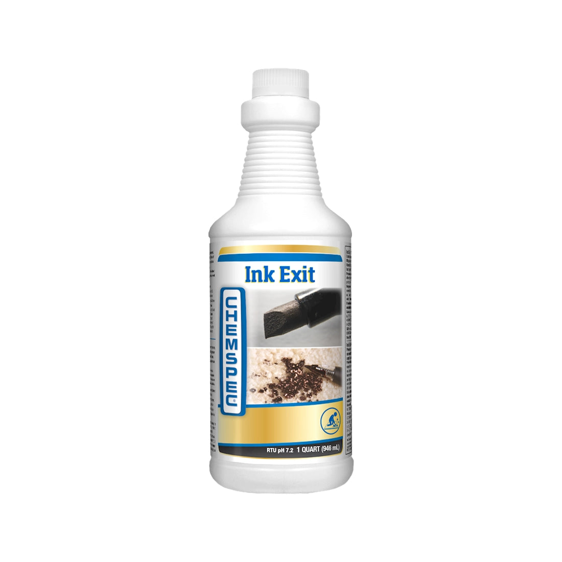 Chemspec Ink Exit – Professional Ink &amp; Dye Stain Remover, 1 Quart