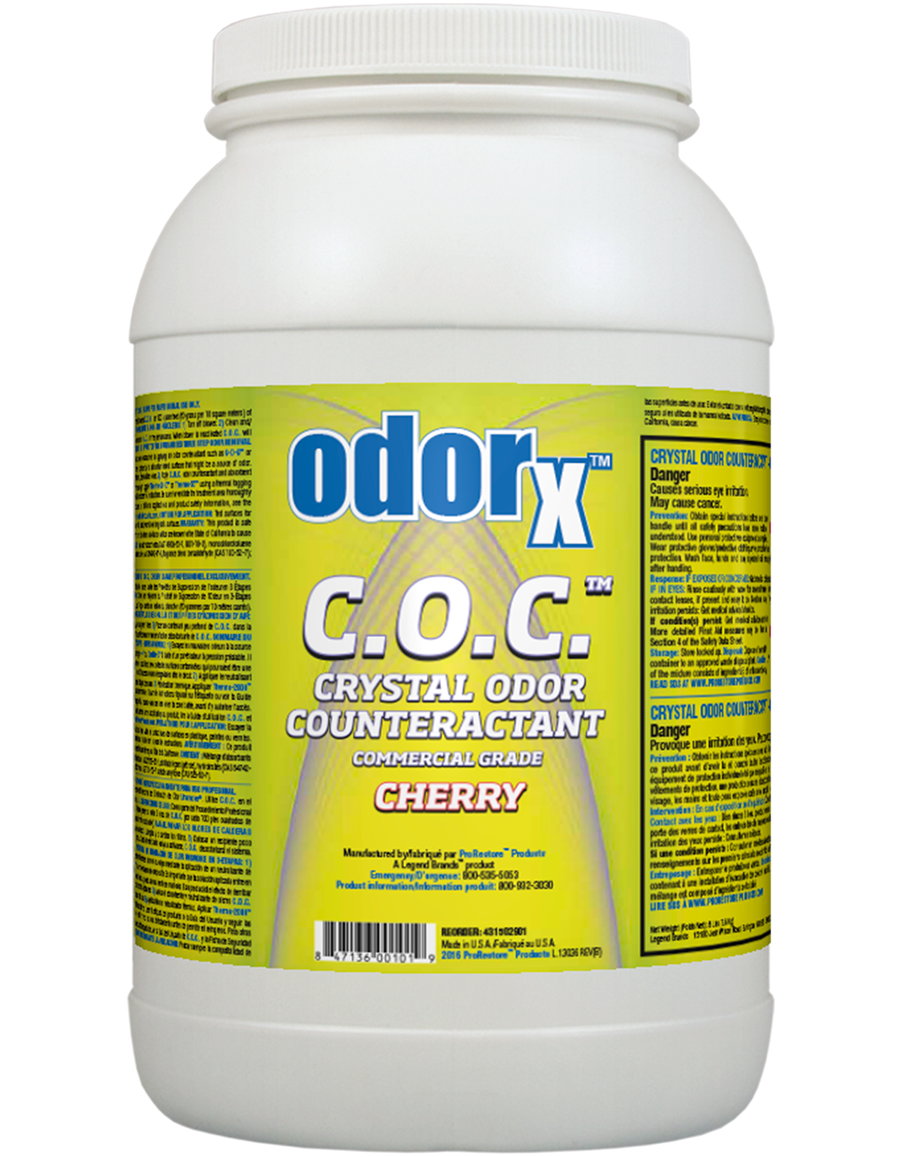 ODORx Crystal Odor Counteractant Commercial Cherry (COC)