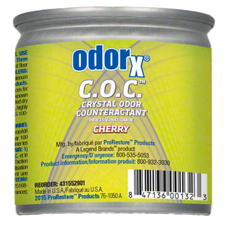 ODORx Crystal Odor Counteractant Professional Cherry 6 Oz Can