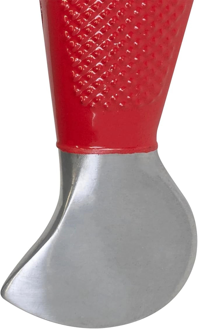 Jammer end of Cut & Jam carpet knife used for securing carpet edges into tack strip
