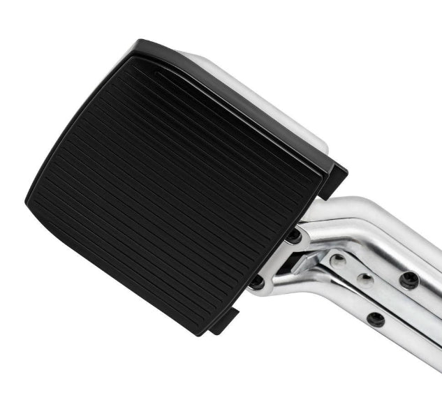 View of the padded pusher side for comfortable knee strikes during installation
