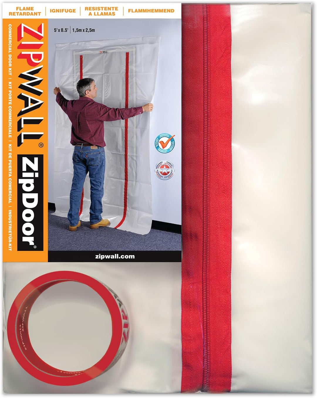 Zipwall - Zipdoor Standard Door Kit - ZDS