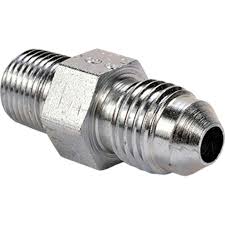 Stainless Steel 1/4" JIC/AN 37° x 1/8" Male Pipe