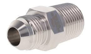 Stainless Steel 1/4" JIC/AN 37° x 1/4" Male Pipe
