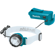 key features of makita 18v lxt led headlamp including adjustable beam and hands-free lighting
