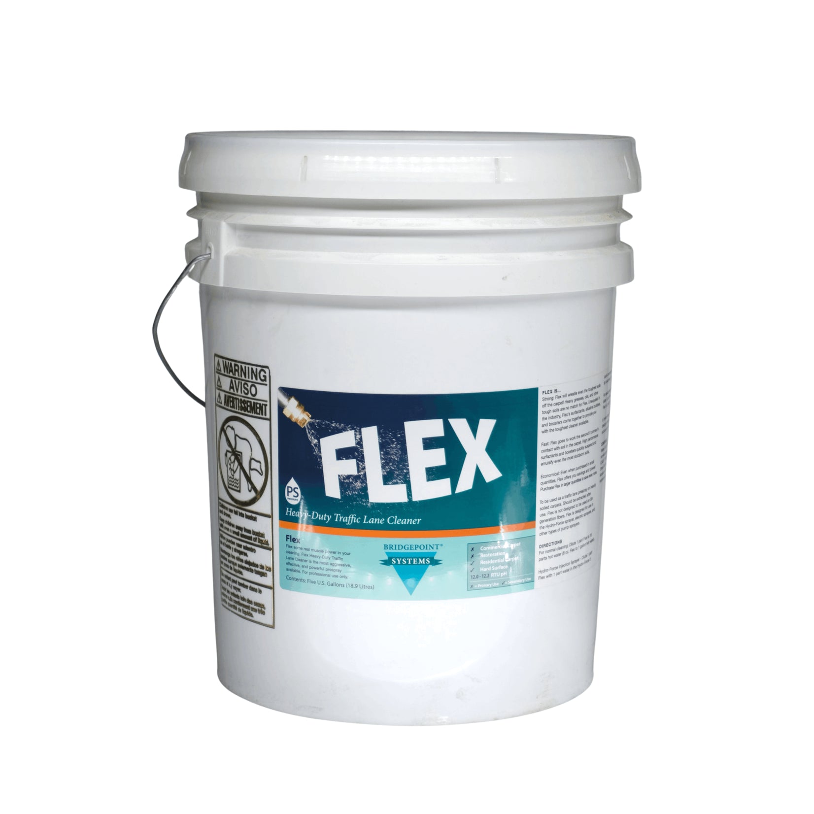 Bridgepoint Flex Heavy Duty Carpet Pre-Spray – High Alkaline Traffic Lane Cleaner (1 gal)