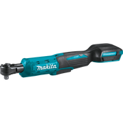 front view of makita xrw01z ratchet showing compact head and ergonomic handle
